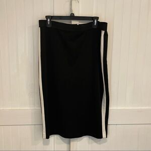 Nwot Alfani black skirt size L